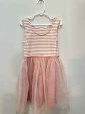 NEW Mini Boden Jersey Tulle Mix Dress Size 7