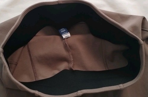 GRAN PANTALÓN PULL-ON MUJER VIEJO AZUL MARINO MARRÓN TIRO EXTRA ALTO STEVIE AJUSTADO AL TOBILLO PL - Imagen 4 de 10
