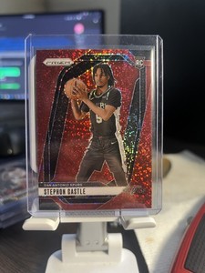 2024-25 Panini Prizm Stephon Castle #234 RC Rookie Red Sparkle SSP!!