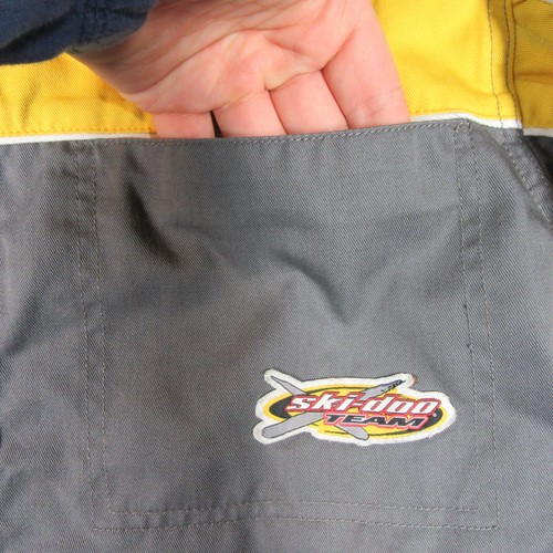 Skidoo Shirt Mens Size Small Gray Mechanics BRP Shop Garage Short Sleeve Button - Picture 4 of 12