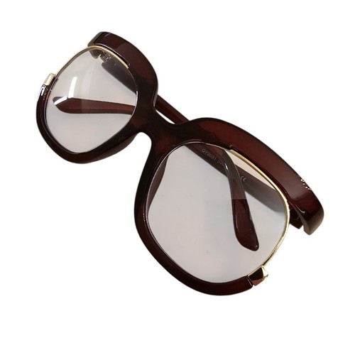 Retro Brillengestell Damenbrille klare Gläser Brille Brillengestell