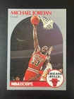 1990-91 NBA Hoops - Michael Jordan #65 Basketball Card Chicago Bulls