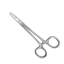 Webster Needle Holder, 5", Serrated Jaws, Non-Sterile XPRS Single Use