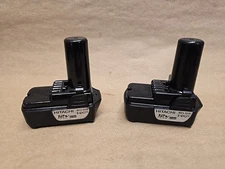 (2) HITACHI BCL-1015 10.8/12v OEM Batteries