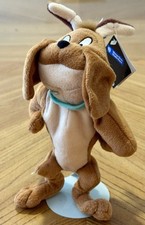 NWT 1998 Warner Brothers Store Plush Beanbag Marc Anthony Bulldog TB