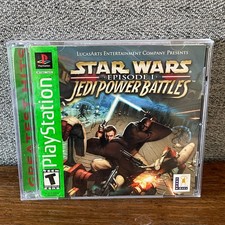 Star Wars: Episode I: Jedi Power Battles CIB w/ Reg Card (PlayStation 1, 2000)