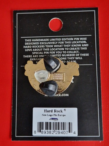 HRC Hard Rock Cafe Rome Rom Roma Logo New Style Holo Back 3LC 2025 new OVP - Picture 3 of 3