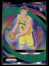 2024-25 Panini Prizm Instant Impact Green Dalton Knecht Rookie Los Angeles