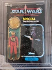 Star Wars 1984 Special Collectors Coin B-Wing Pilot 92A Back In Acrylic Case