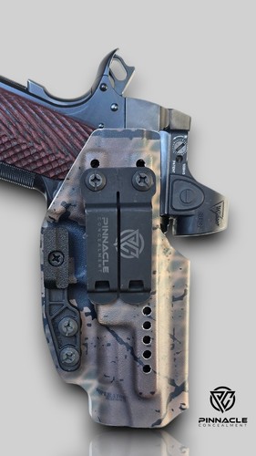 Pinnacle Concealment 1911 Commander Appendix AIWB Holster TXC Tier1 Incog - Picture 70 of 76