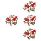  Set of 4 Baumschmuck Künstliche Reben Rebendekoration Dekorativer Rattan