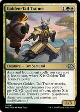Golden-Tail Trainer [Modern Horizons 3] Near Mint