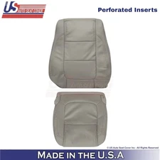 2011-2015 For Ford Explorer Limited Leatherette Perf Driver Side Covers Gray