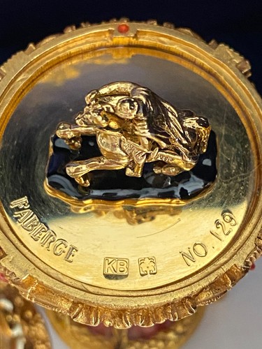 Faberge Imperial Collection Suprise egg Peter the Great with box and CoA - Foto 6 di 18