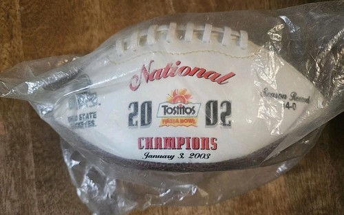 2002 Ohio State Buckeyes National Champs Mini Football