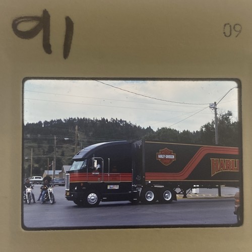 Vtg Lot Of 22 Harley Davidson Motorcycles 35mm Color Transparency Slides 1990s - Picture 4 of 21