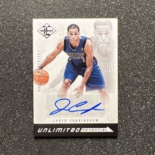 2012-13 Limited JARED CUNNINGHAM #40 Unlimited Potential RC AUTO /199 MAVERICKS 