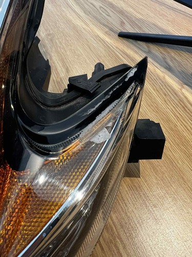 Nissan 370z Nismo Headlight Cracked Cover Fully Working N/S Passenger Side LH - Picture 4 of 10