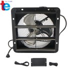 10" Shutter Exhaust Fan Variable Speed Wall Mounted Attic Vent Fan Chicken Coop