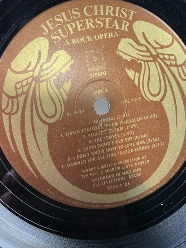 Jesus Christ Superstar Tim Rice & Andrew Lloyd Webber Decca - Foto 5 di 7