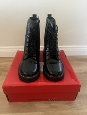 ROUGE boots LOCI-07 Black Size 8.5 NEW