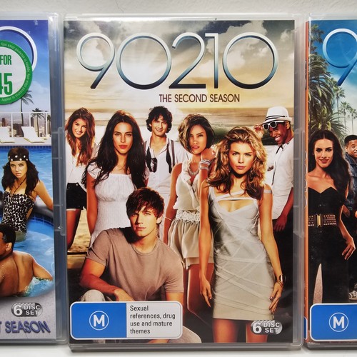 90210 DVD The Complete Seasons 1-5 TV Series 1 2 3 4 5 (Final) Region 4 PAL - Picture 4 of 22
