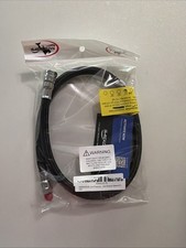 SAEKODIVE low pressure octopus braided scuba hose black 27"