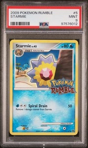 PSA 9 2009 POKEMON RUMBLE #5 STARMIE