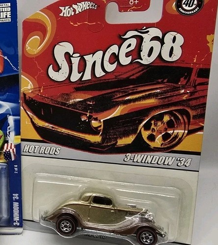 Hot Wheels 3-WINDOW '34 FORD Lot of 5 Different Versions Limitd Editions Redline - Picture 5 of 14