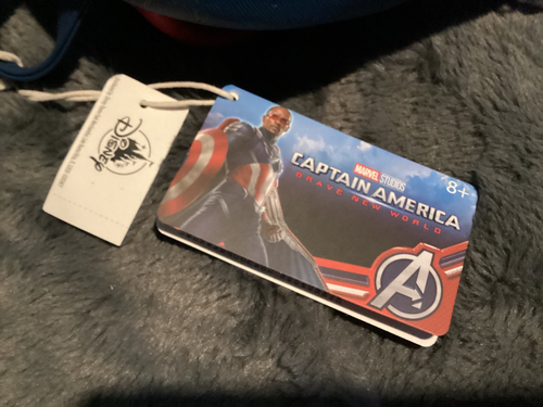 BNWT New Disney Marvel Loungefly Captain America Brave New World Mini Backpack - Picture 7 of 10