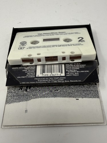 Van Halen Diver Down Women And Children First Fair Warning Cassette Tapes - Picture 3 of 6