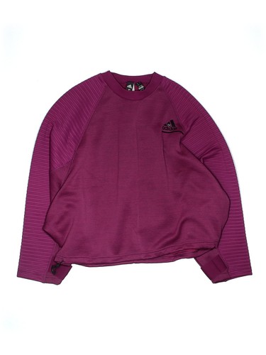 Adidas Girls Purple Pullover Sweater L Youth