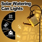 Solar Wrought Iron Lamp Patio Decor For Garden Ourdoor Lanscape Garden Pathway
