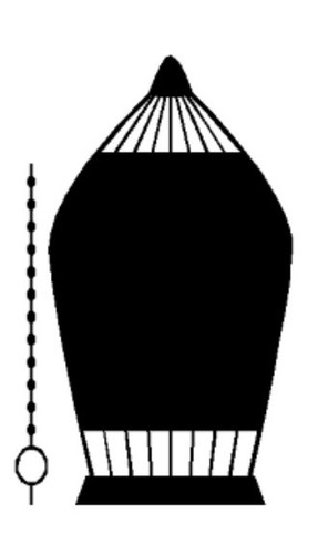 Bird Cage Chalkboard Stick On Chalk Board Vinyl Sticker Wall Art Hanging Chain - Picture 5 of 5