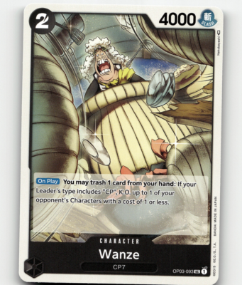 One Piece Card Game - Wanze - Pillars of Strength | eBay