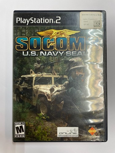 SOCOM 3: U.S. Navy SEALs (Sony PlayStation 2, 2005) PS2 - Very Good - No Manual - Picture 1 of 5