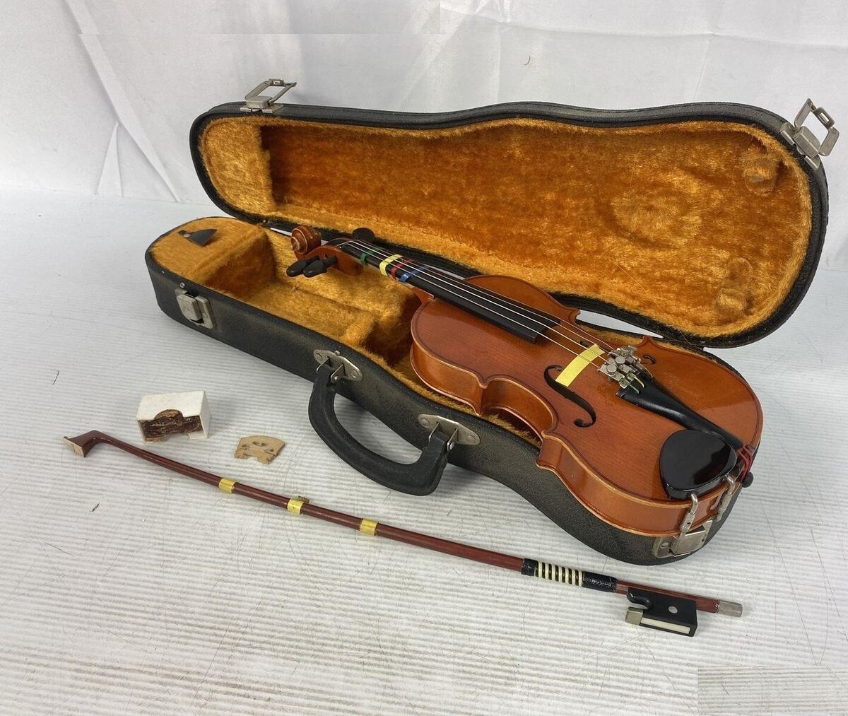 Kiso Suzuki model 7 size 1/10 violin, Japan 1979, with case & bow | eBay Kiso Suzuki model 7 size 1/10 violin, Japan 1979, with case & bow | eBay