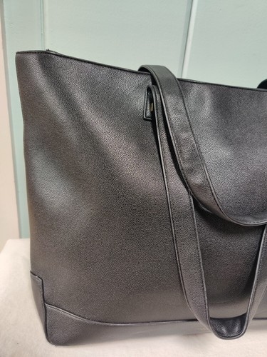 MODERN PICKNICK Damen Reisetasche, großes veganes Leder, Tasche schwarz *BEUTEL FEHLT - Bild 19 von 20