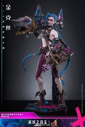 Pre-Sale Hot Toys TMS137 1/6 Arcane League of Legends Jinx Female Action Figure - Picture 2 of 12