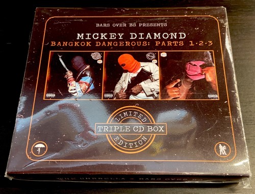 MICKEY DIAMOND Bangkok Dangerous Parts 1 2 3 Triple CD Box Set #32/40 BD SEALED! - Picture 6 of 9