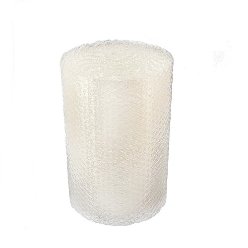 12" By 30 Ft Perforated Small Clear Bubble Cushioning Wrap Roll (3/16" thick) - Picture 2 of 4