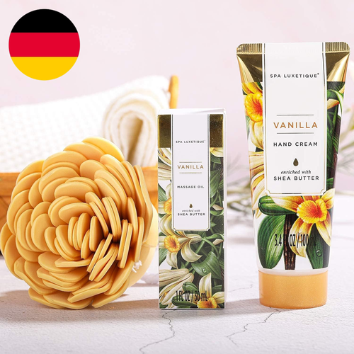 SPA LUXETIQUE Geschenk Für Freundin - 12 Tlg. Geschenkset Vanilleduft Mit Badesa - Bild 7 von 12