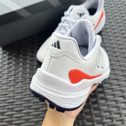 Adidas ZG23 White Bright Red Men's Golf Shoes IE2131 Size 12 - Picture 10 of 17
