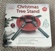 National Holiday Traditions Metal Christmas Tree Stand Up to 8 Ft. Tree