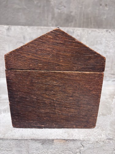 Antike Schatulle Holz m. dekorativen Metallscharnieren 15,5 x 20,5 x 14,0 - Bild 15 von 15