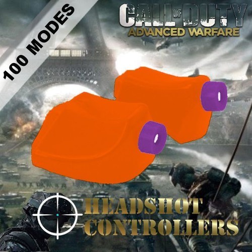 New TGC Custom Xbox One Controller LT RT Gloss Orange Trigger Stops - Picture 15 of 19