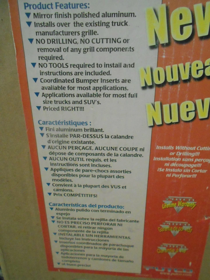 Putco shadow aluminum billet grille Model# 71162 - for Toyota Tundra 2007-2009 Foto 3 de 4