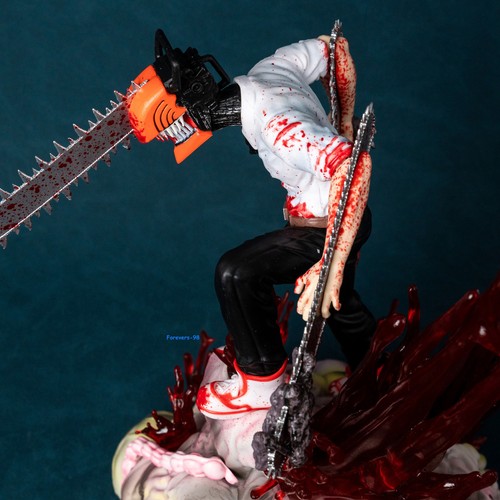 Anime Motosierra Hombre Denji Power Pochita Figura PVC Estatua Coleccionable 29cm Regalo - Imagen 10 de 13