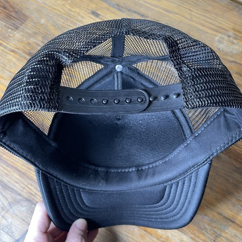 SLIPKNOT Black Logo Mesh Snapback Trucker Hat EUC - Picture 5 of 8