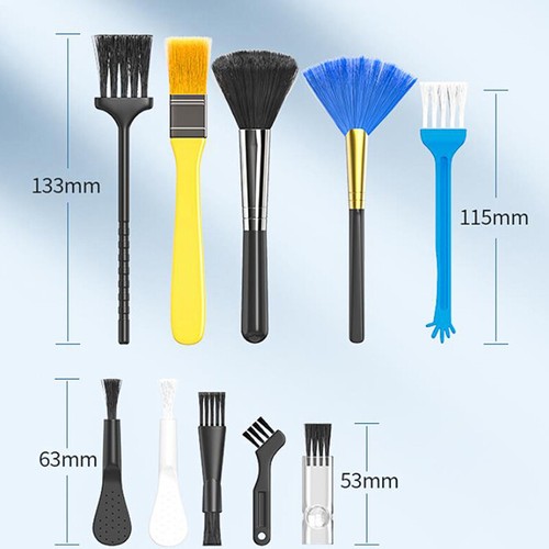 10Pcs Keyboard Cleaning Brush Kit Anti-static For Laptop Household Cleaning T JW - Bild 3 von 5